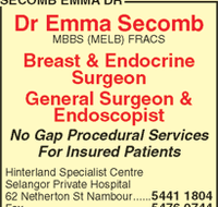 Secomb Emma Dr - Doctors Find