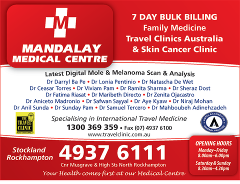 Mandalay Medical Centre 7 Day Bulk Billing - Doctors Find 4