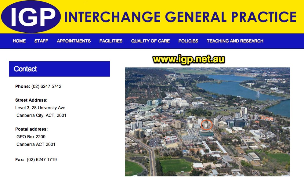 Interchange General Practice Canberra City