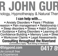 John Gurr Psychologist and Hypnotherapist Riverland SA - Doctors Find